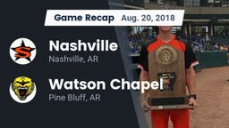 Recap: Nashville  vs. Watson Chapel  2018