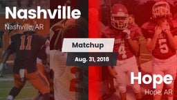 Matchup: Nashville High vs. Hope  2018
