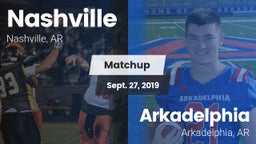 Matchup: Nashville High vs. Arkadelphia  2019