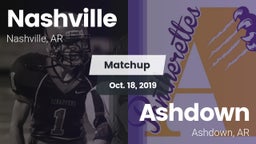 Matchup: Nashville High vs. Ashdown  2019