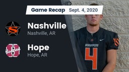 Recap: Nashville  vs. Hope  2020