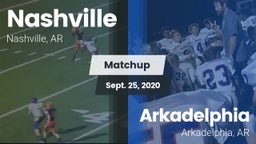 Matchup: Nashville High vs. Arkadelphia  2020