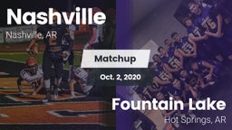 Matchup: Nashville High vs. Fountain Lake  2020