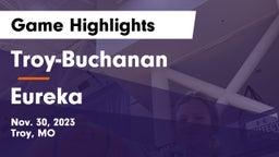 Troy-Buchanan  vs Eureka  Game Highlights - Nov. 30, 2023