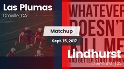 Matchup: Las Plumas High vs. Lindhurst  2017