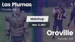 Matchup: Las Plumas High vs. Oroville  2017