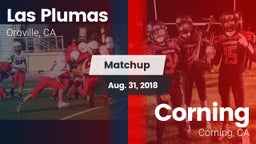 Matchup: Las Plumas High vs. Corning  2018