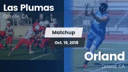 Matchup: Las Plumas High vs. Orland  2018