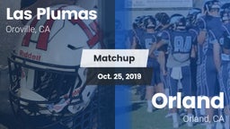 Matchup: Las Plumas High vs. Orland  2019