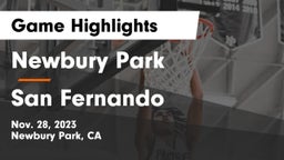 Newbury Park  vs San Fernando Game Highlights - Nov. 28, 2023