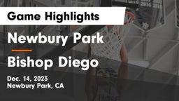 Newbury Park  vs Bishop Diego  Game Highlights - Dec. 14, 2023