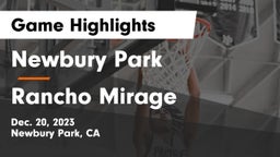 Newbury Park  vs Rancho Mirage  Game Highlights - Dec. 20, 2023