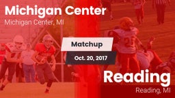 Matchup: Michigan Center vs. Reading  2017