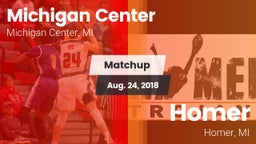 Matchup: Michigan Center vs. Homer  2018