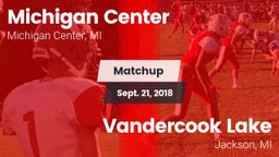 Matchup: Michigan Center vs. Vandercook Lake  2018