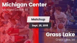 Matchup: Michigan Center vs. Grass Lake  2018