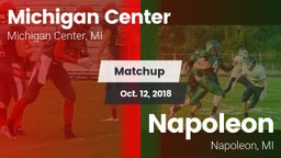 Matchup: Michigan Center vs. Napoleon  2018