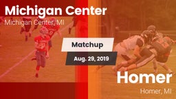 Matchup: Michigan Center vs. Homer  2019