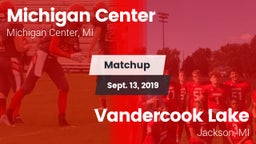 Matchup: Michigan Center vs. Vandercook Lake  2019