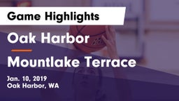 Oak Harbor  vs Mountlake Terrace Game Highlights - Jan. 10, 2019