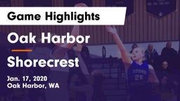 Oak Harbor  vs Shorecrest  Game Highlights - Jan. 17, 2020