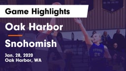 Oak Harbor  vs Snohomish  Game Highlights - Jan. 28, 2020