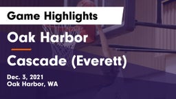 Oak Harbor  vs Cascade  (Everett) Game Highlights - Dec. 3, 2021