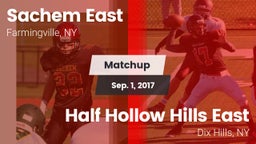 Matchup: Sachem East High vs. Half Hollow Hills East  2017
