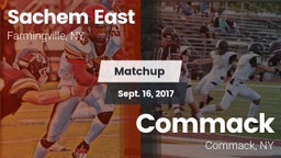 Matchup: Sachem East High vs. Commack  2017