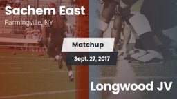 Matchup: Sachem East High vs. Longwood JV 2017