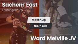 Matchup: Sachem East High vs. Ward Melville JV 2017