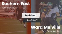 Matchup: Sachem East High vs. Ward Melville  2017