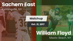Matchup: Sachem East High vs. William Floyd  2017