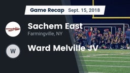 Recap: Sachem East  vs. Ward Melville JV 2018