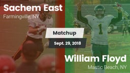 Matchup: Sachem East High vs. William Floyd  2018
