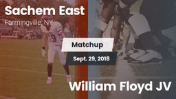 Matchup: Sachem East High vs. William Floyd JV 2018