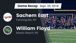 Recap: Sachem East  vs. William Floyd  2018