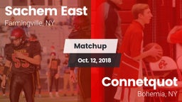Matchup: Sachem East High vs. Connetquot  2018