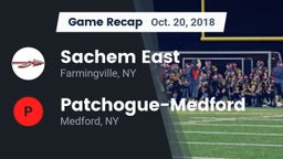 Recap: Sachem East  vs. Patchogue-Medford  2018