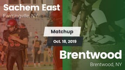 Matchup: Sachem East High vs. Brentwood  2019