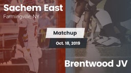 Matchup: Sachem East High vs. Brentwood JV 2019