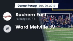 Recap: Sachem East  vs. Ward Melville JV 2019