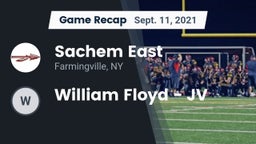 Recap: Sachem East  vs. William Floyd - JV 2021