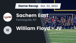 Recap: Sachem East  vs. William Floyd - JV 2022