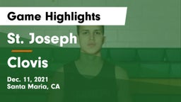 St. Joseph  vs Clovis  Game Highlights - Dec. 11, 2021