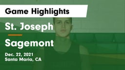 St. Joseph  vs Sagemont  Game Highlights - Dec. 22, 2021