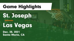 St. Joseph  vs Las Vegas  Game Highlights - Dec. 28, 2021