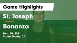 St. Joseph  vs Bonanza  Game Highlights - Dec. 30, 2021