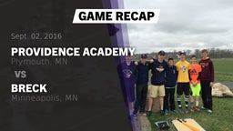 Recap: Providence Academy  vs. Breck  2016