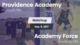 Matchup: Providence Academy vs. Academy Force 2017